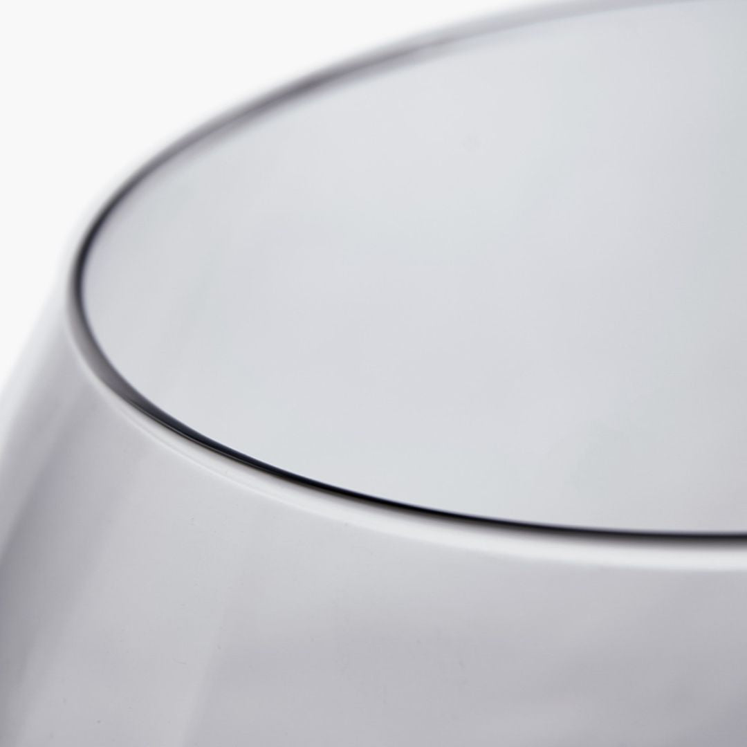 Clear Glass Roza Vase Small