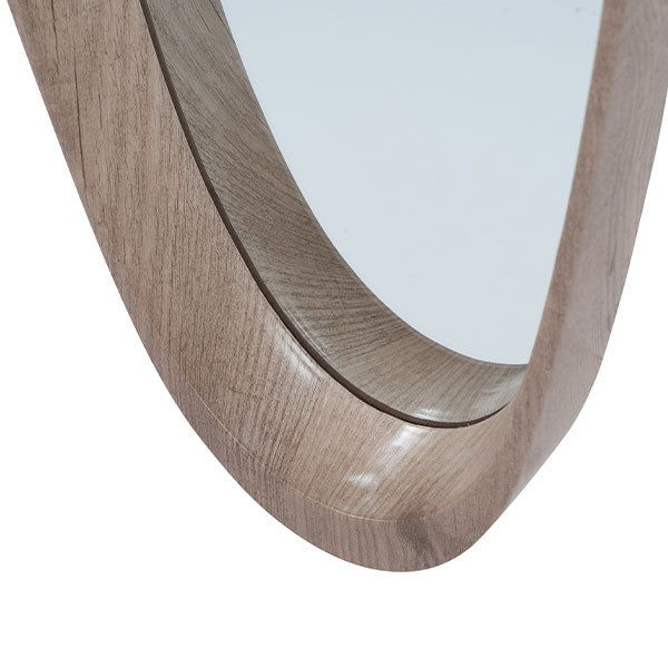 Stockholm Pine Teardrop Wall Mirror