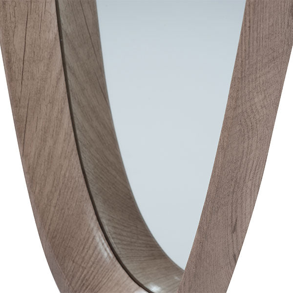Stockholm Pine Teardrop Wall Mirror