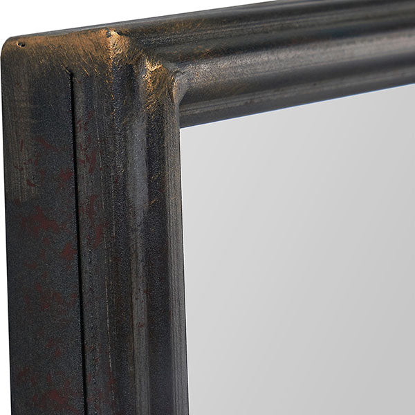 Rectangular 110x80cm Antique Bronze Mirror