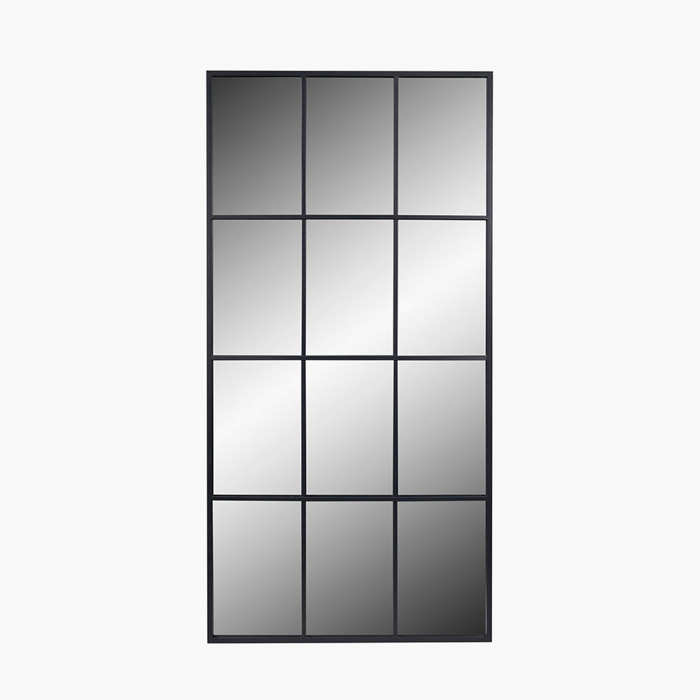 12 Pane Floor Standing Mirror