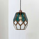 Ripley Antique Brass and Smoked Glass Easy-Fit Pendant Shade