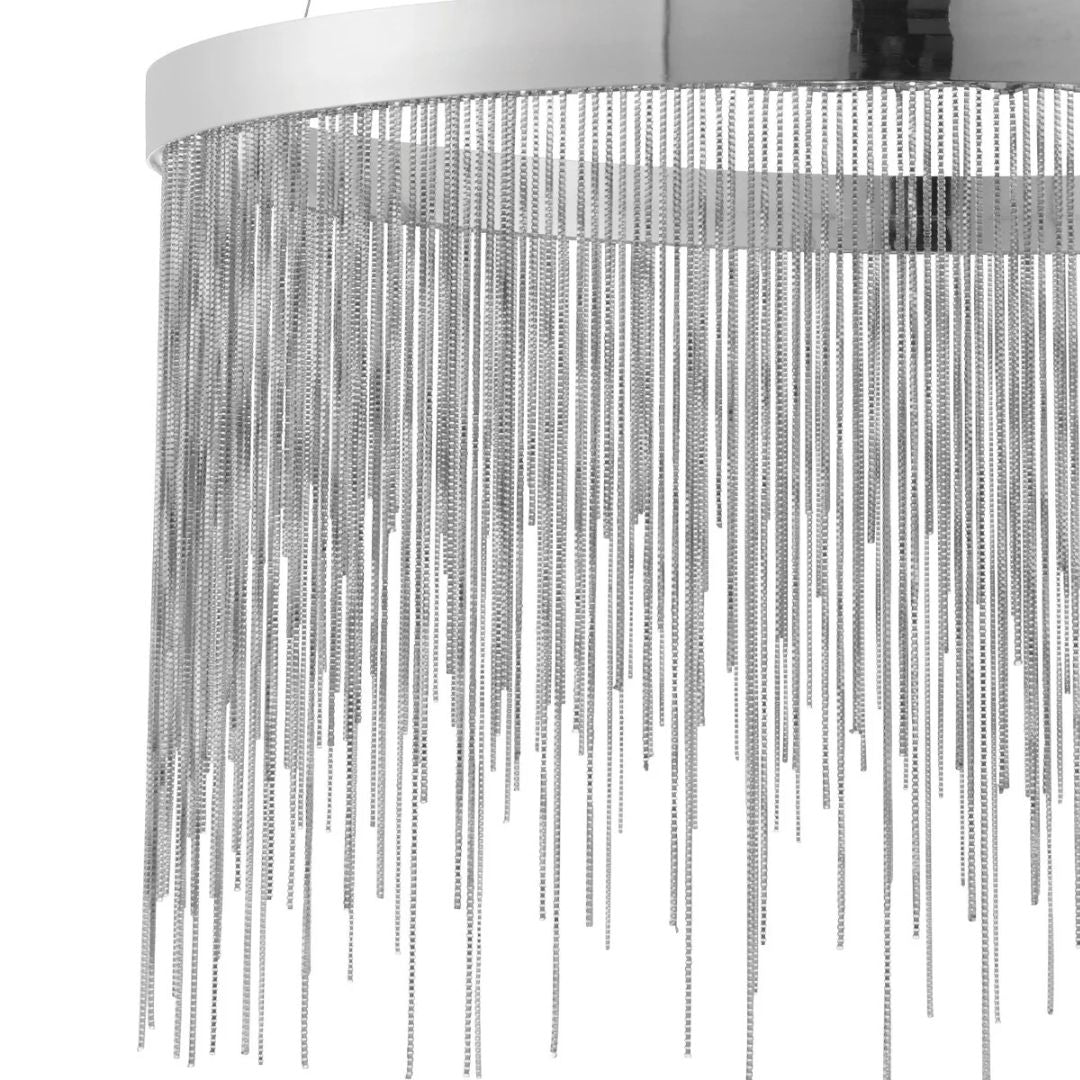 Zelma Polished Chrome LED Ceiling Pendant