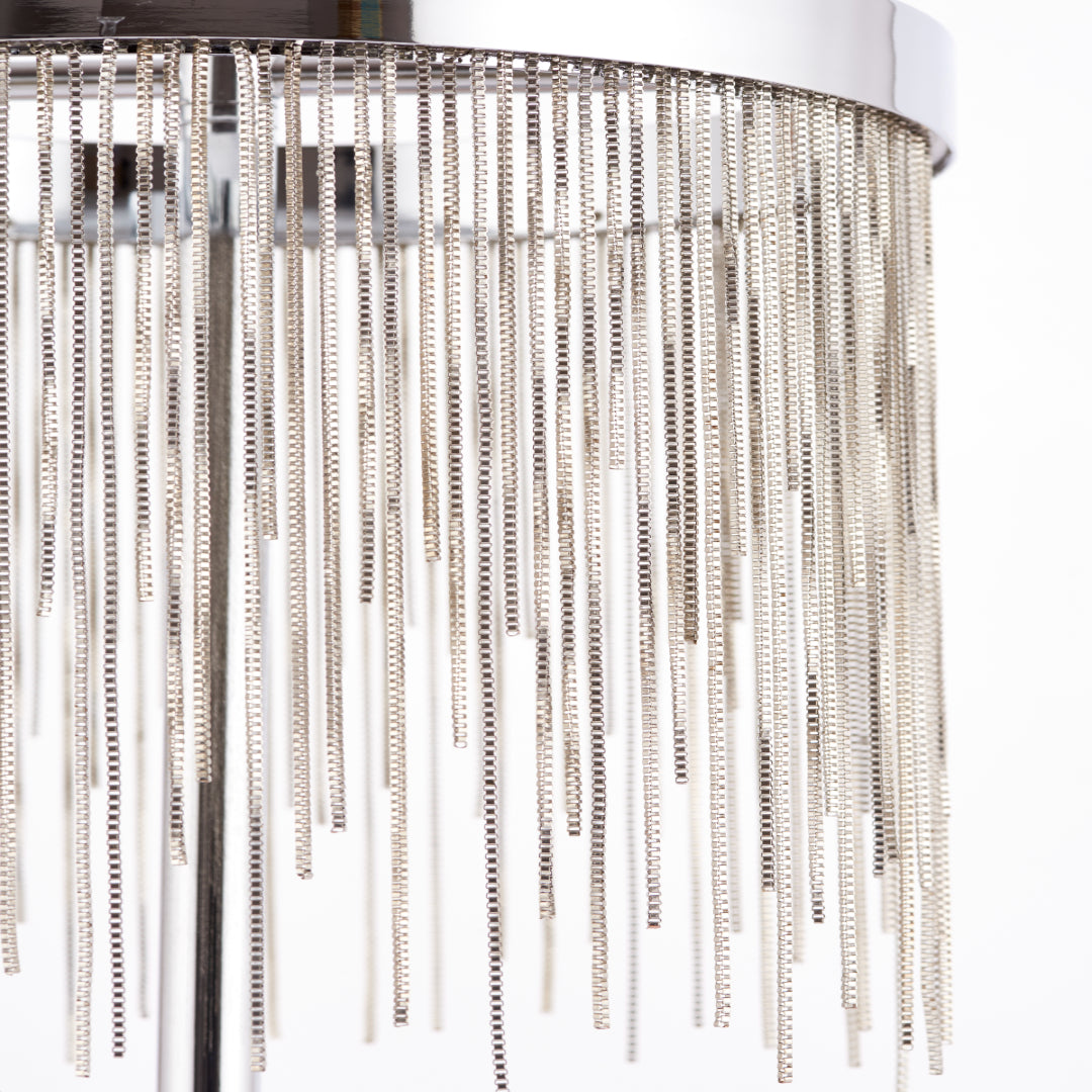 Zelma Polished Chrome LED Table Lamp