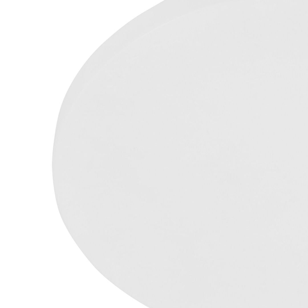 Pogliola White LED Flush Ceiling Light