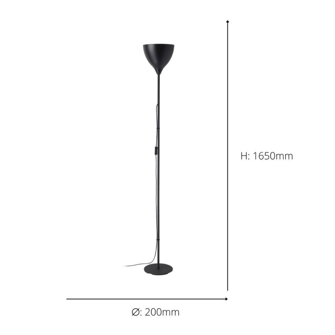 Vilastrosi Black Floor Lamp