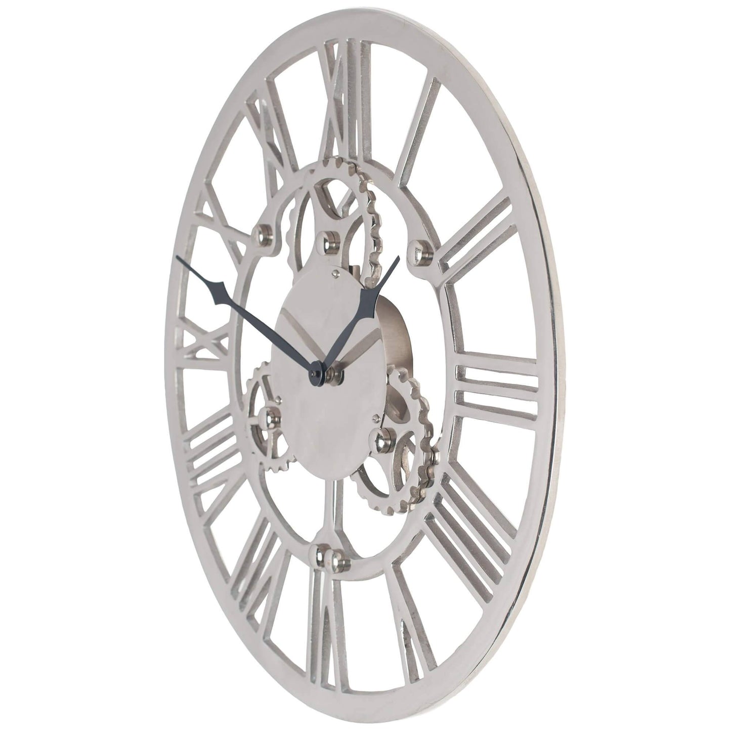 Cog Round Wall Clock
