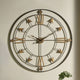 Round Wall Clock Grey