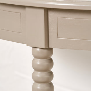 Heritage Putty Wood Console Table