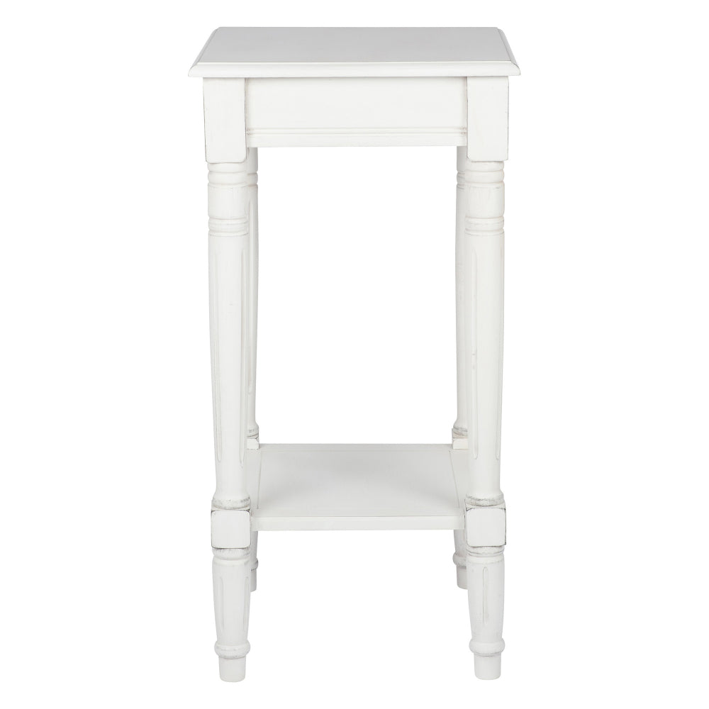 Heritage Elizabeth White Side Table
