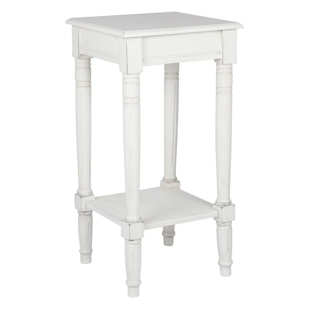 Heritage Elizabeth White Side Table