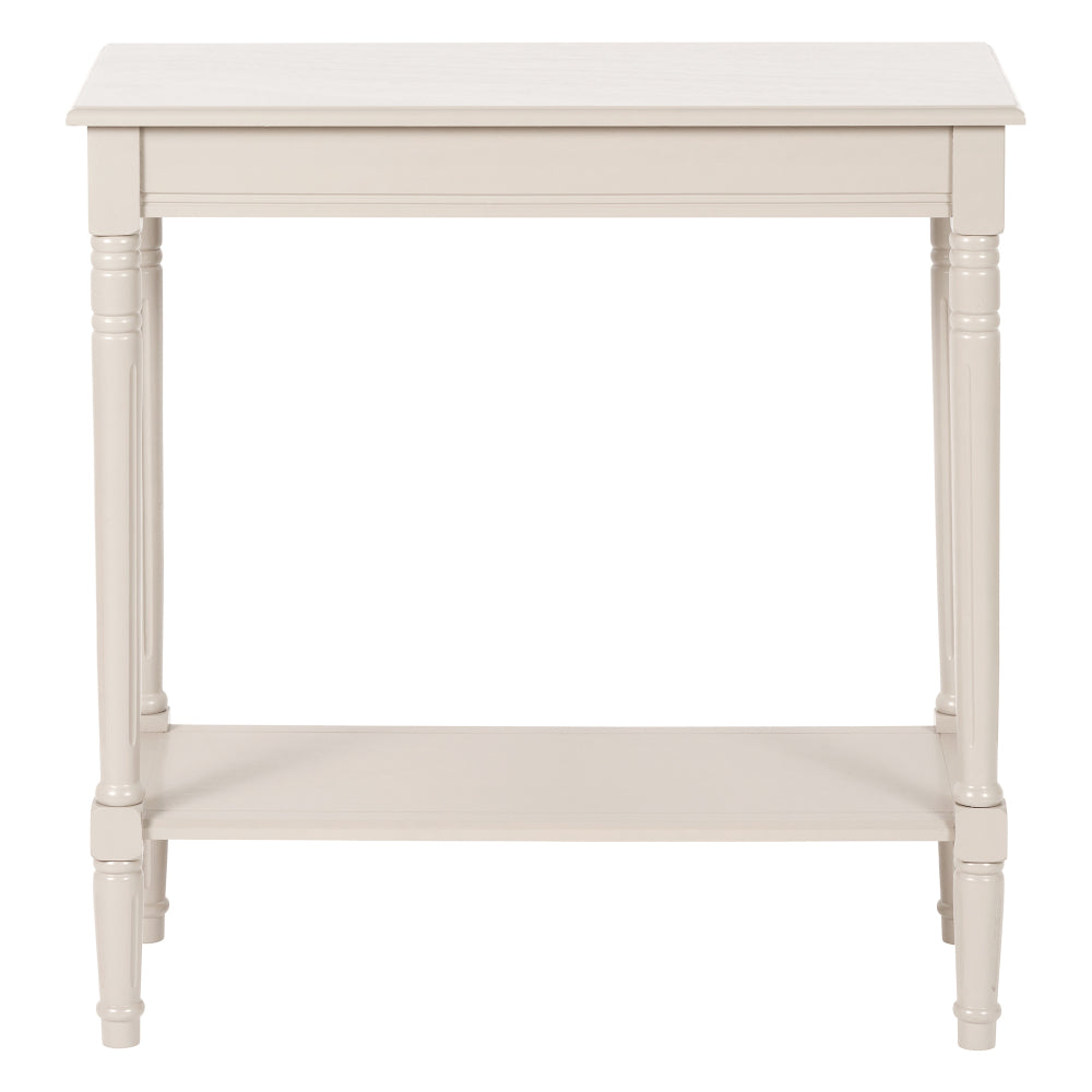 Heritage Putty Wood Console Table