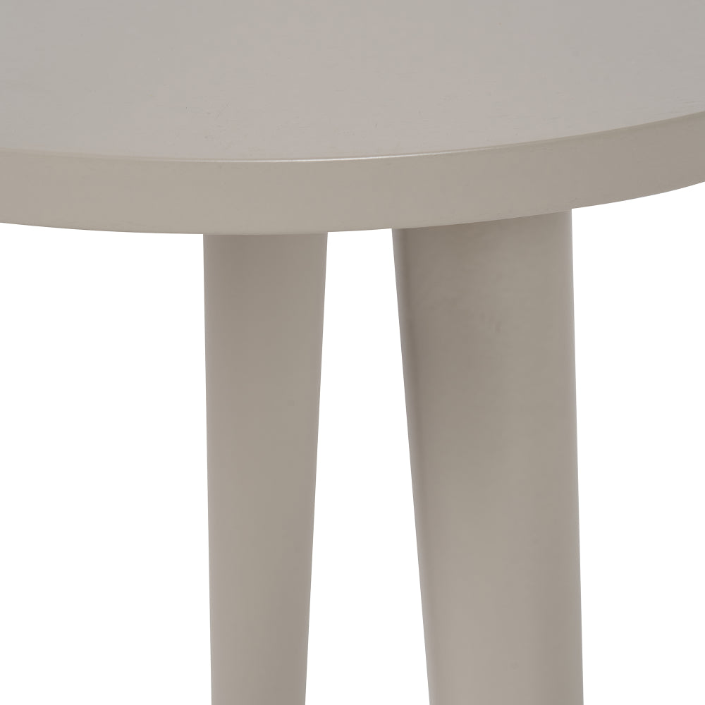 Devonshire Putty Wood Side Table