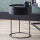 Hugo Black End Storage Table