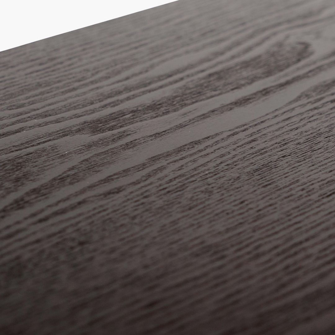 Mashiko Black Ash Veneer Duo Console Tables