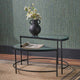 Marazzi Black & Glass Duo Half Moon Coffee Tables