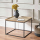 Franklin Black & Gold Metal Coffee Table