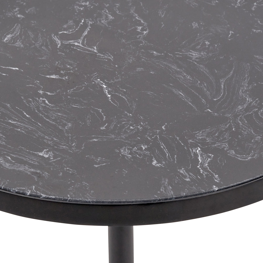 Enzo Black Marble Coffe Table