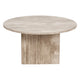 Elkton Wood Veneer Groove Detail Coffee Table