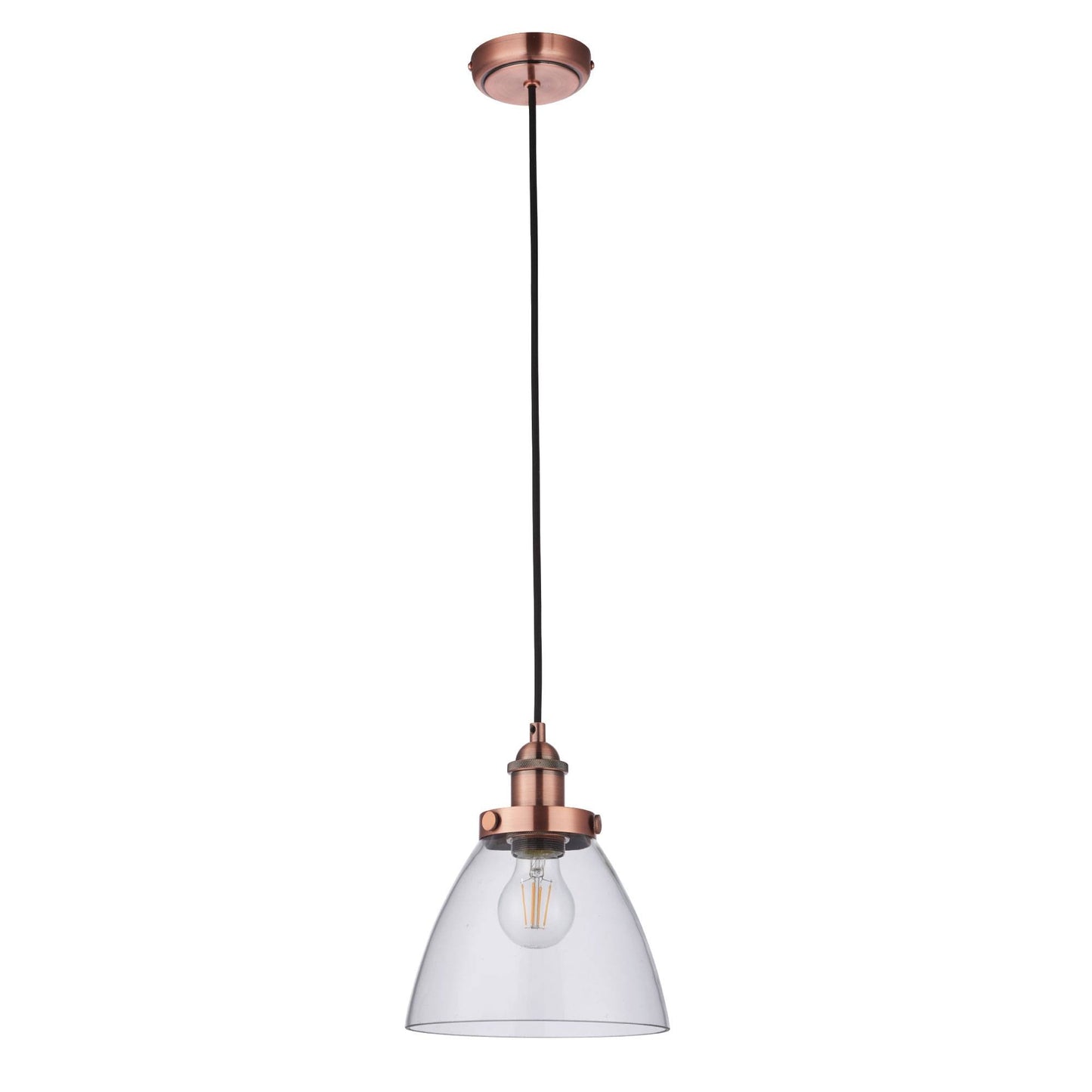 Hansen Small Pendant Ceiling Light Copper