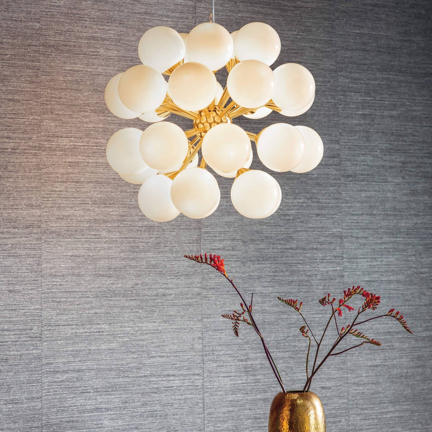 Oscar 28 Light Pendant Ceiling Light Gold