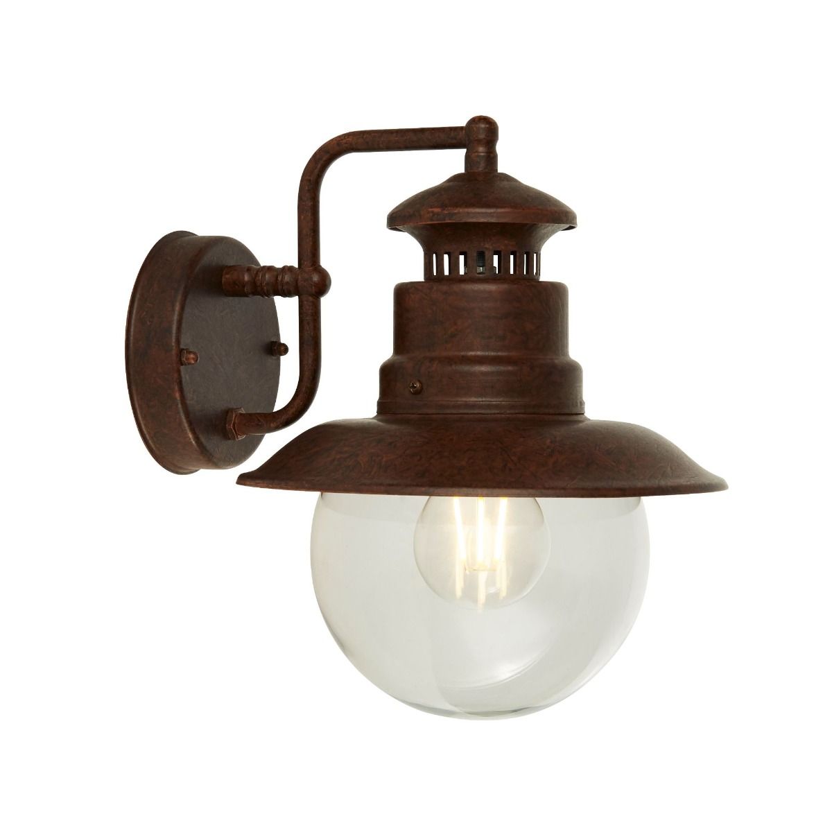 Station 1 Light IP44 Outdoor Wall Light