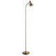 Amalfi Antique Brass Task Floor Lamp