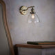 Hansen Wall Light Antique Brass