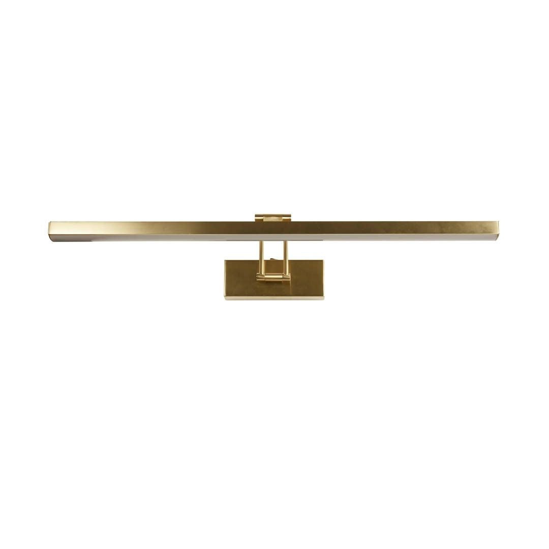 Rhodes 60cm Satin Brass LED Picture Wall Light