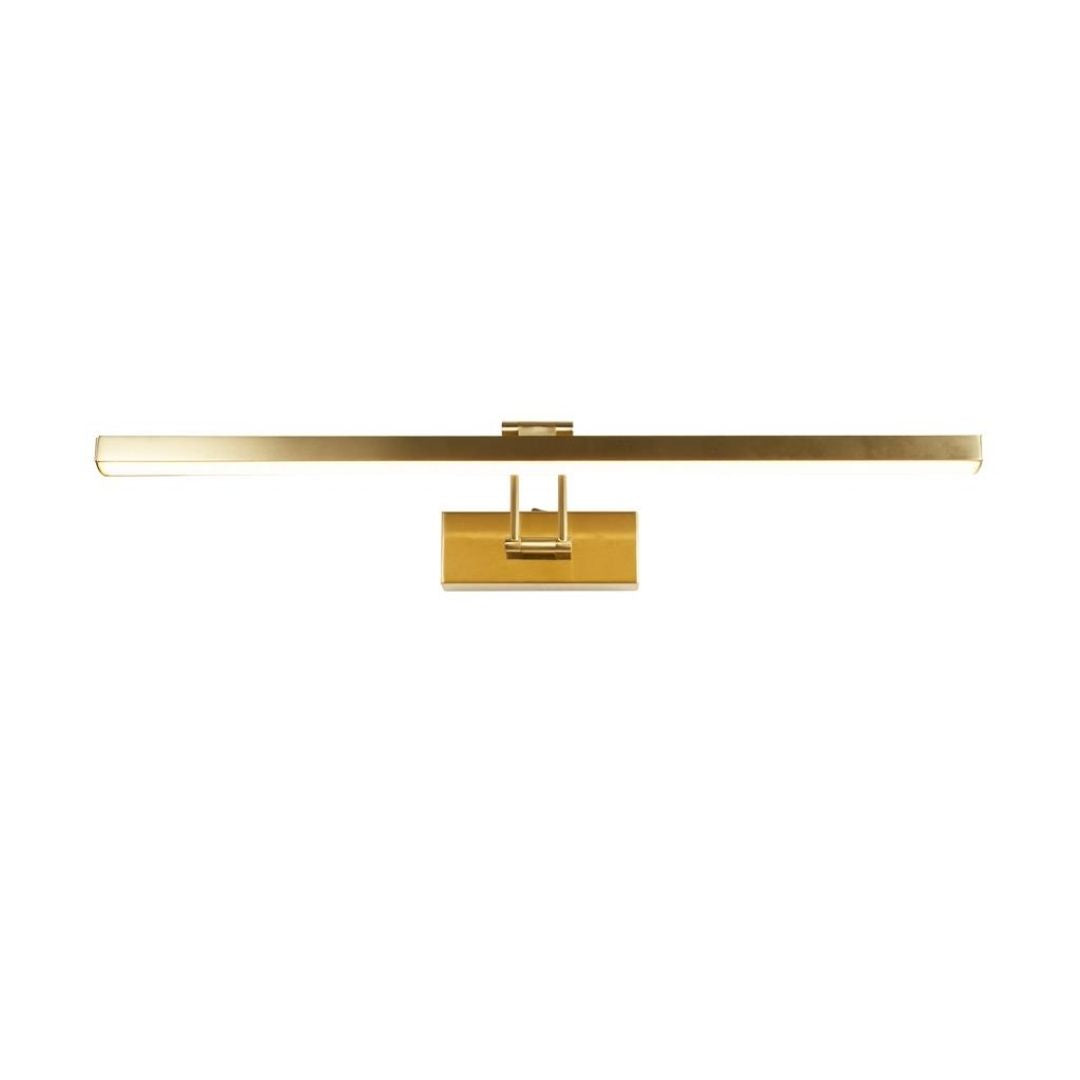 Rhodes 60cm Satin Brass LED Picture Wall Light