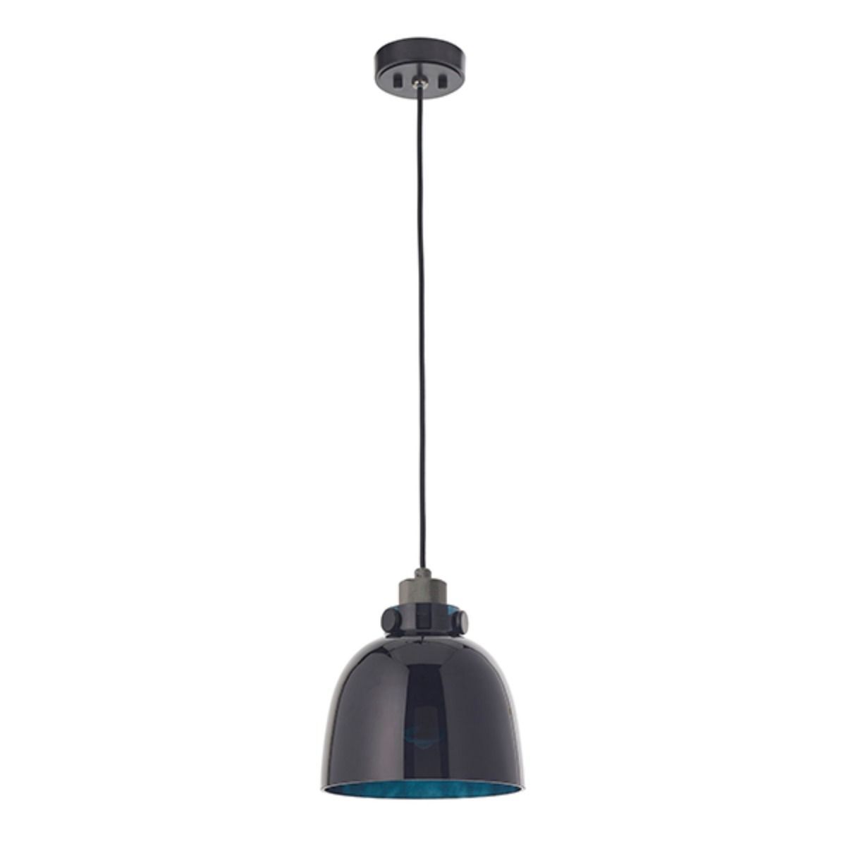 Hoyo 1 Light Pendant Black