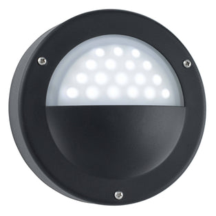 Matte Black LED Outdoor Wall Light