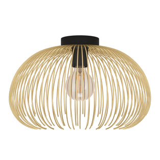 Venezuela Gold Flush Ceiling Light