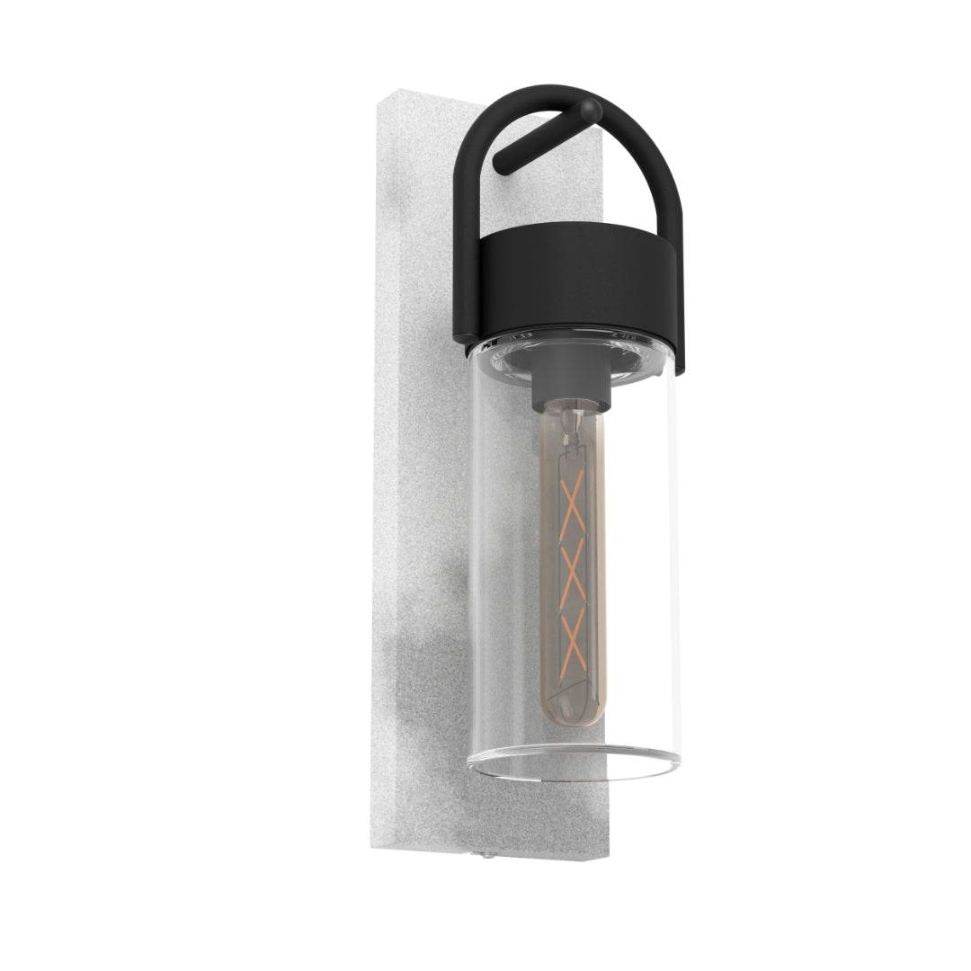 Carraro Steel Outdoor Wall Light