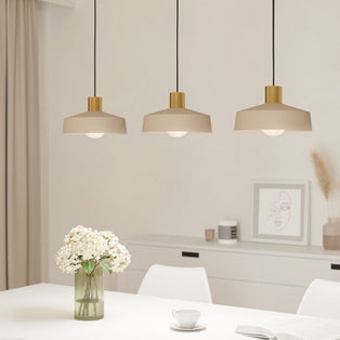 Valdiola 3 Light Natural Ceiling Pendant Bar