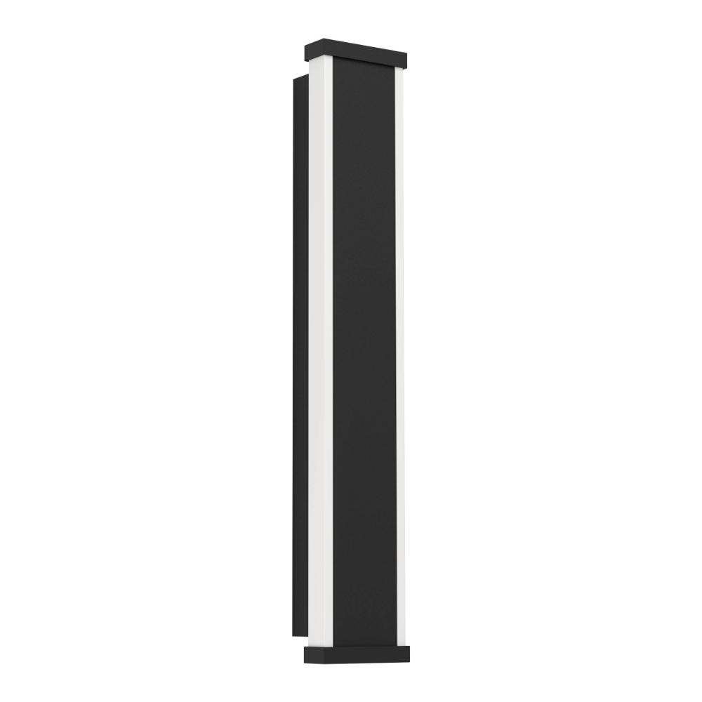 Neviano Outdoor Small Black LED IP55 Wall Light
