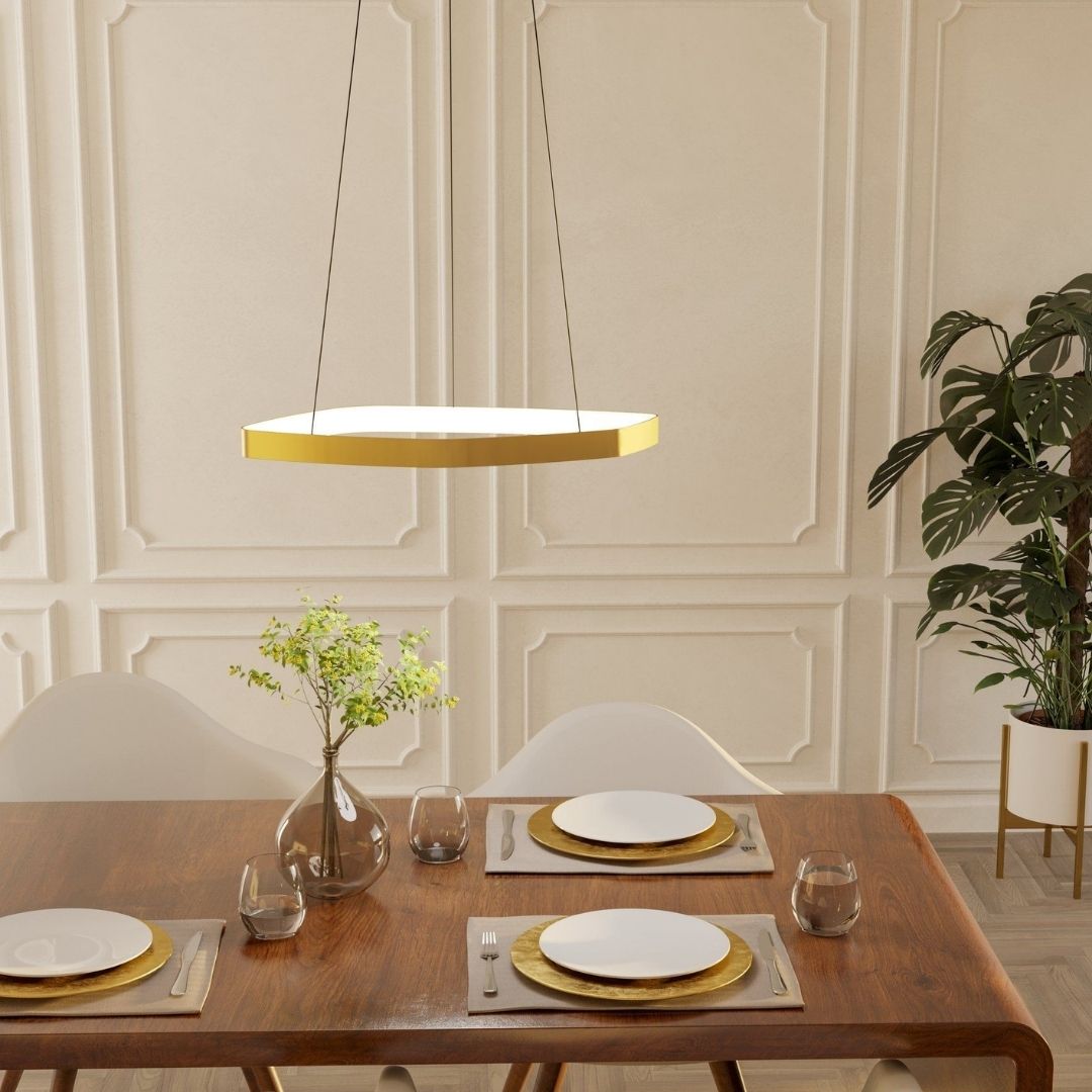 Vallerosa Gold LED Pendant Ceiling Light