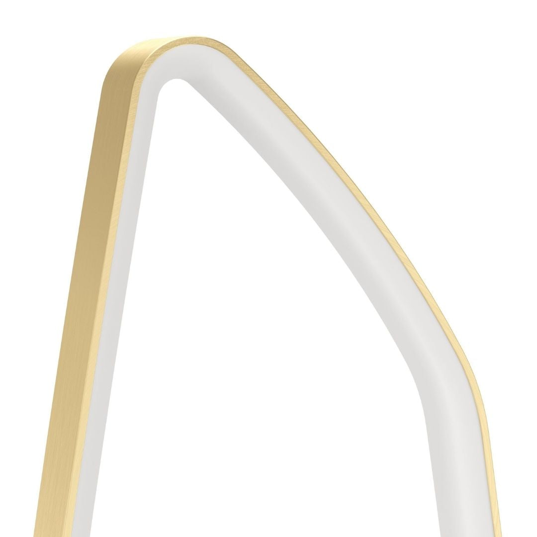 Vallerosa Gold LED Floor Lamp