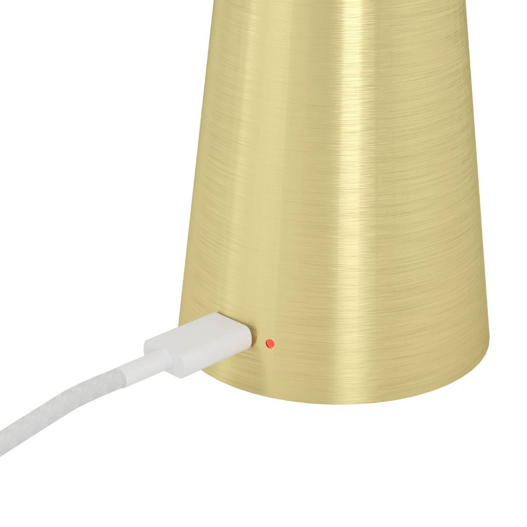 Piccola Gold LED Rechargeable Touch Table Lamp