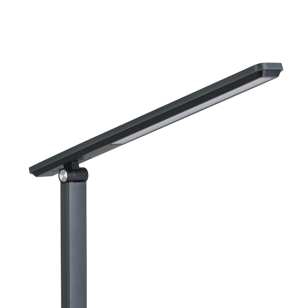 Iniesta Rechargeable Grey Touch Desk Table Lamp