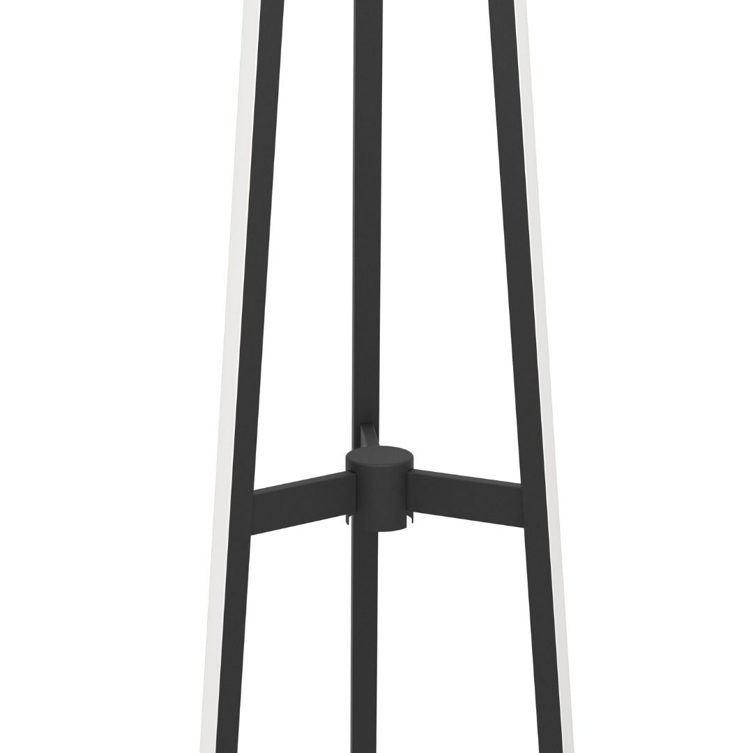Mongolanda Black & White LED Floor Lamp