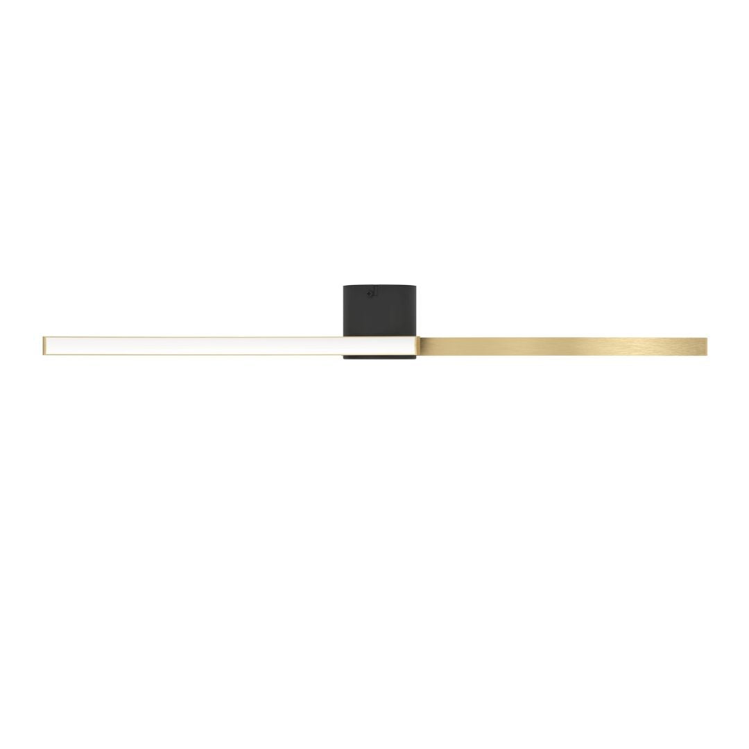 Aieta Gold LED Flush Ceiling Light