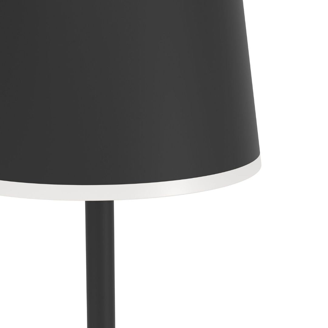 Mannera Black LED Rechargeable Floor Lamp