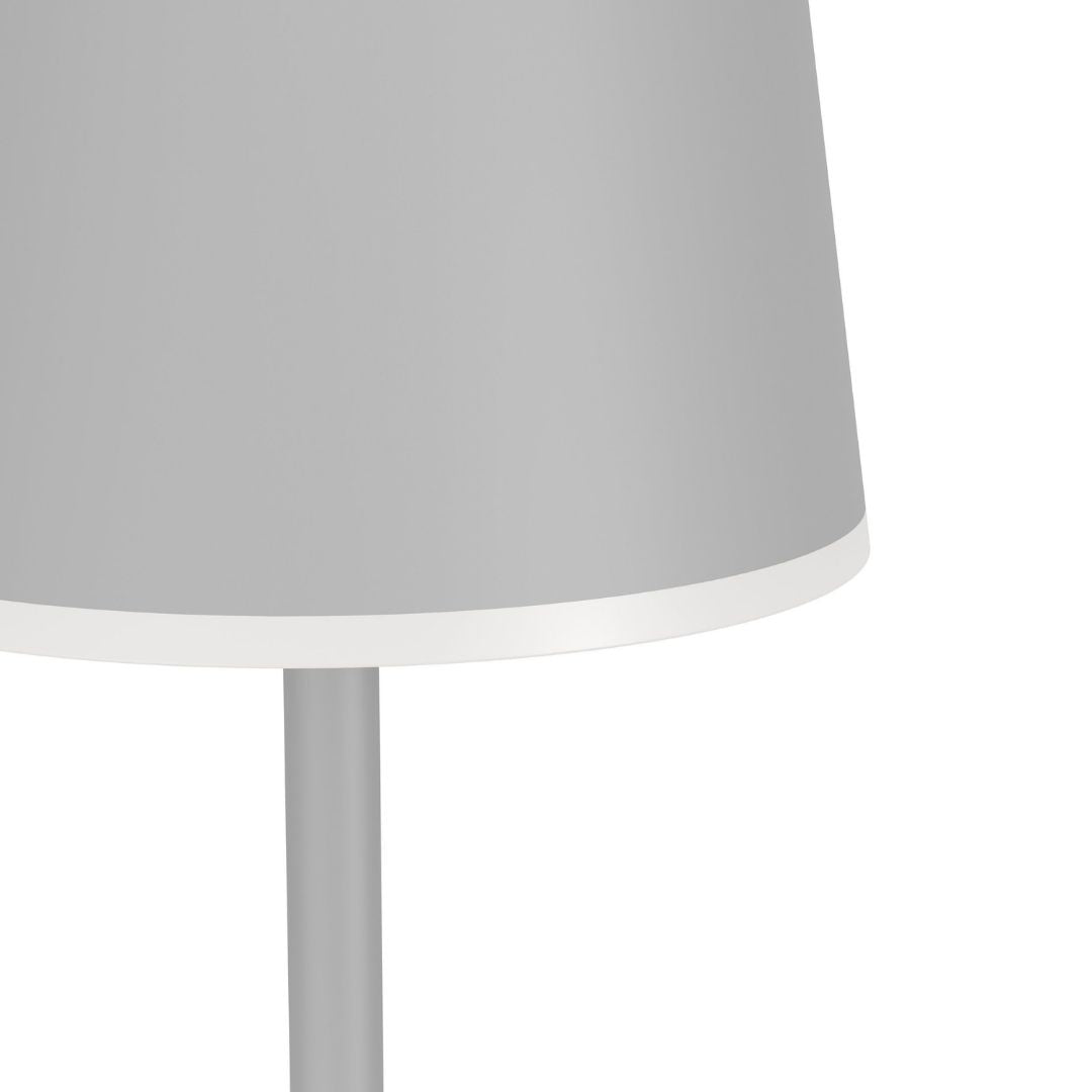 Mannera Grey LED Rechargeable Floor Lamp