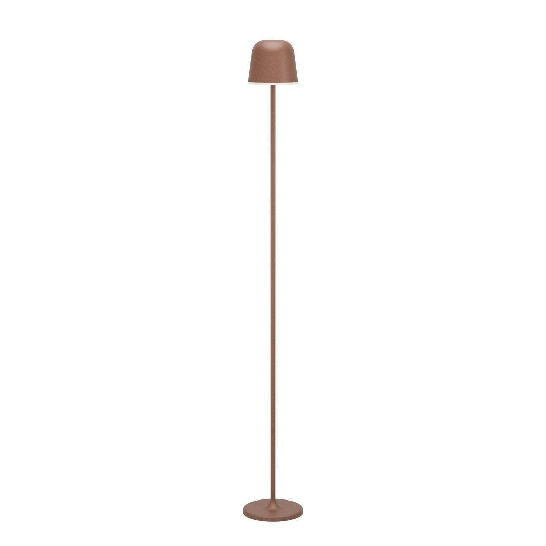 Mannera Copper LED Rechargeable Floor Lamp