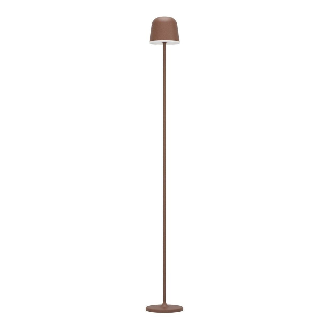 Mannera Copper LED Rechargeable Floor Lamp