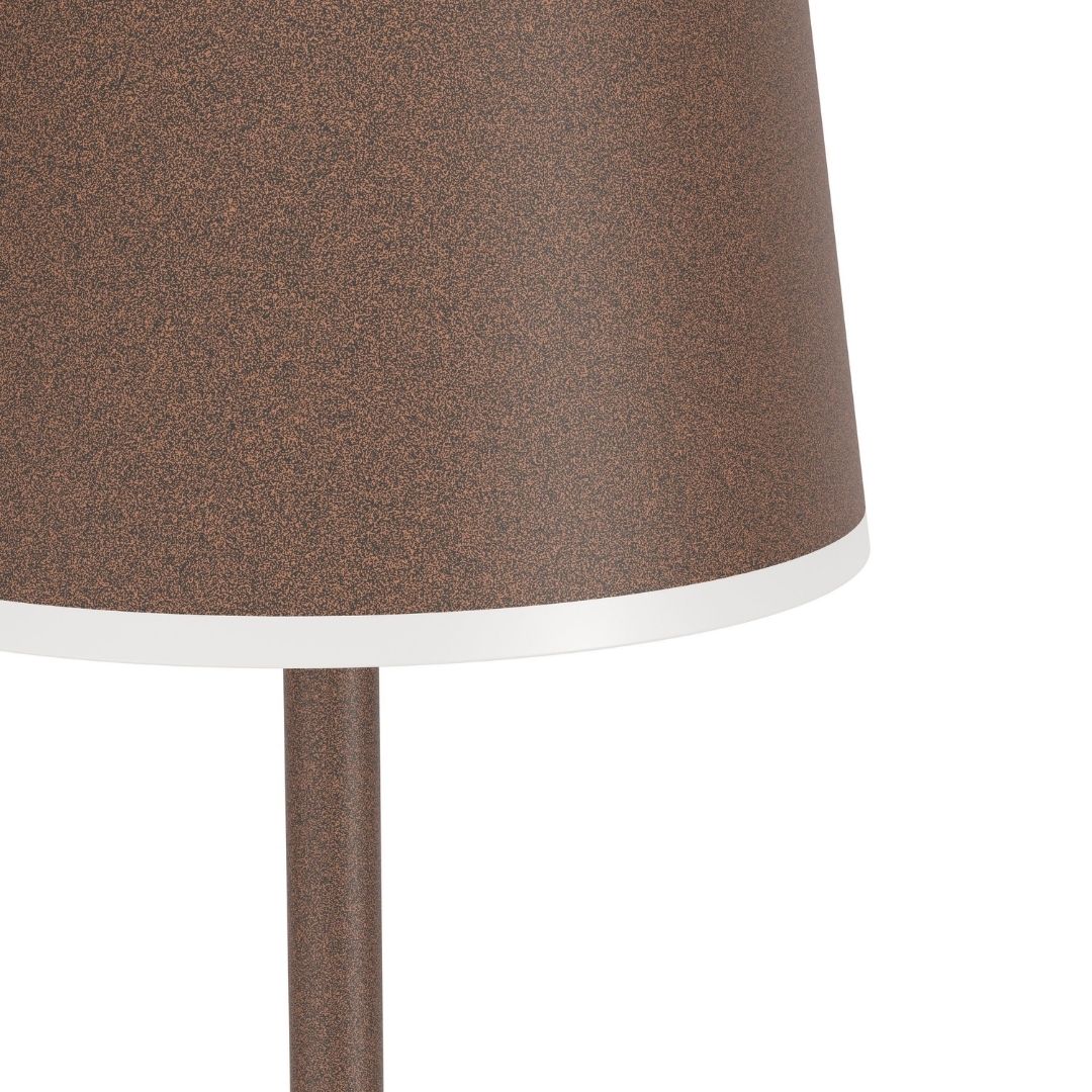 Mannera Copper LED Rechargeable Floor Lamp