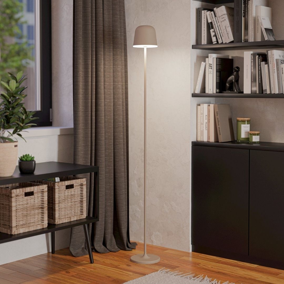 Mannera Sand LED Rechargeable Floor Lamp
