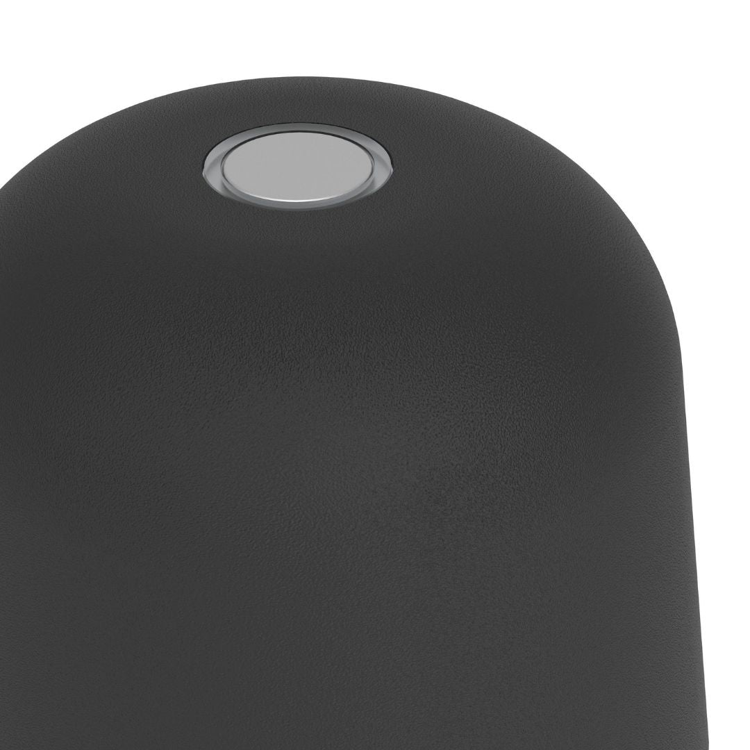Mannera Black LED Rechargeable Touch Table Lamp