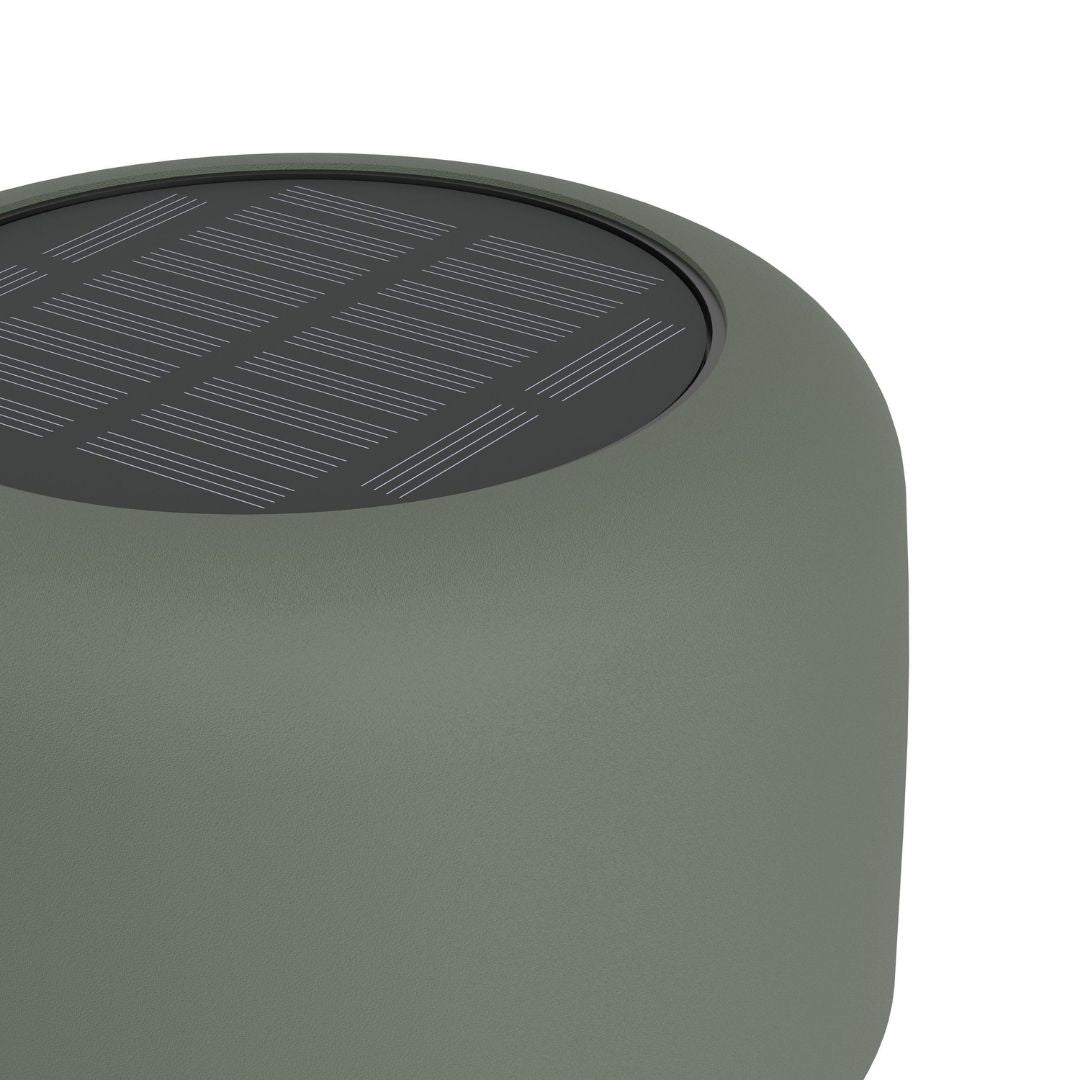 Roccanova Green Solar LED Rechargeable Touch Table Lamp